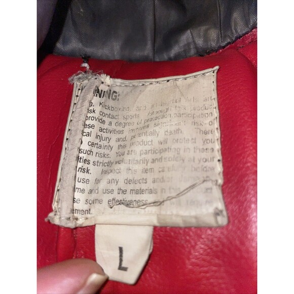 Title Classic Training Boxing Gloves Black And Red Size L FLAWED SEE DESCRIPTION - Picture 12 of 13